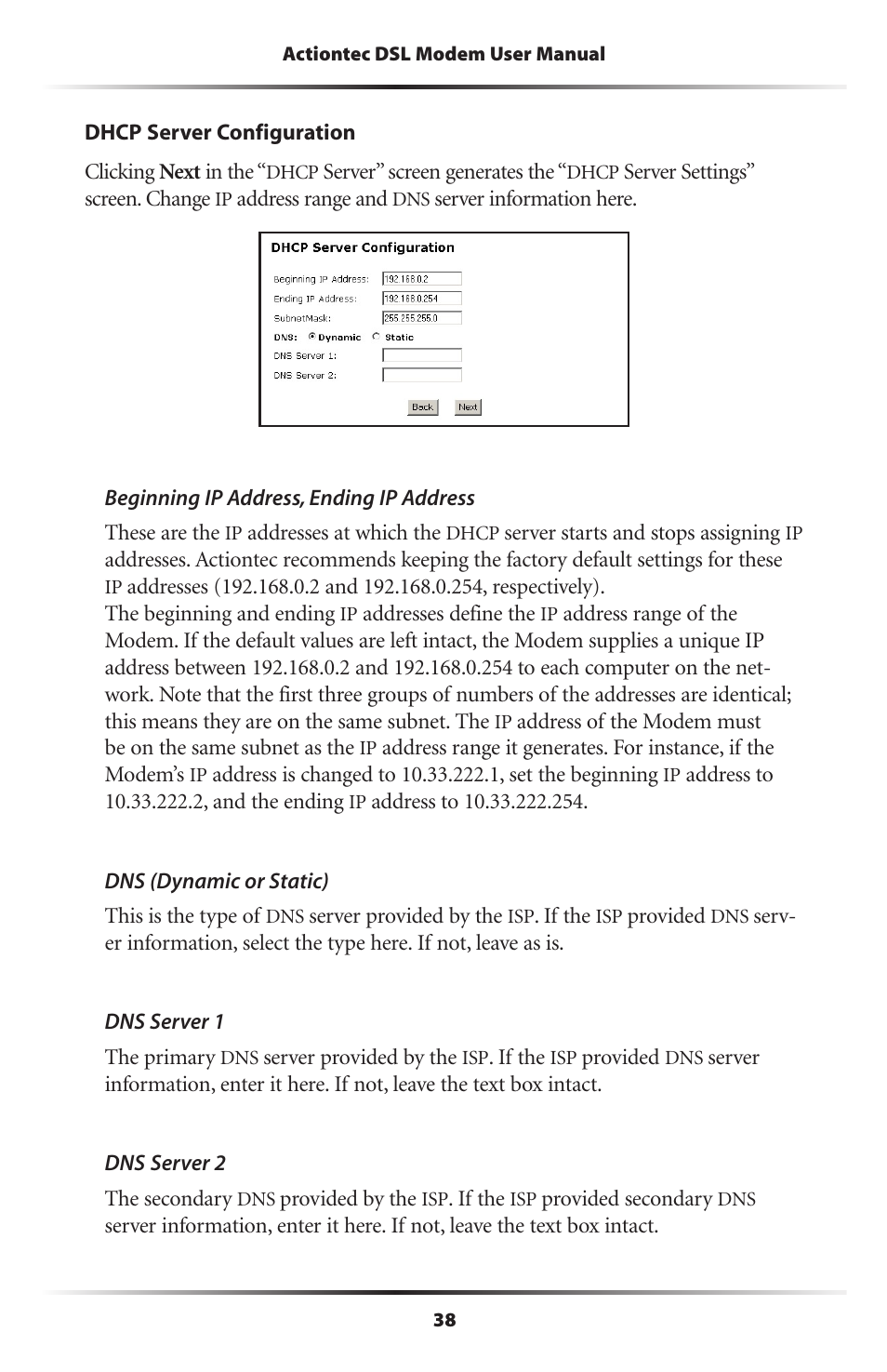 Actiontec electronic DSL Modem GT701WG-QW04 User Manual | Page 43 / 115