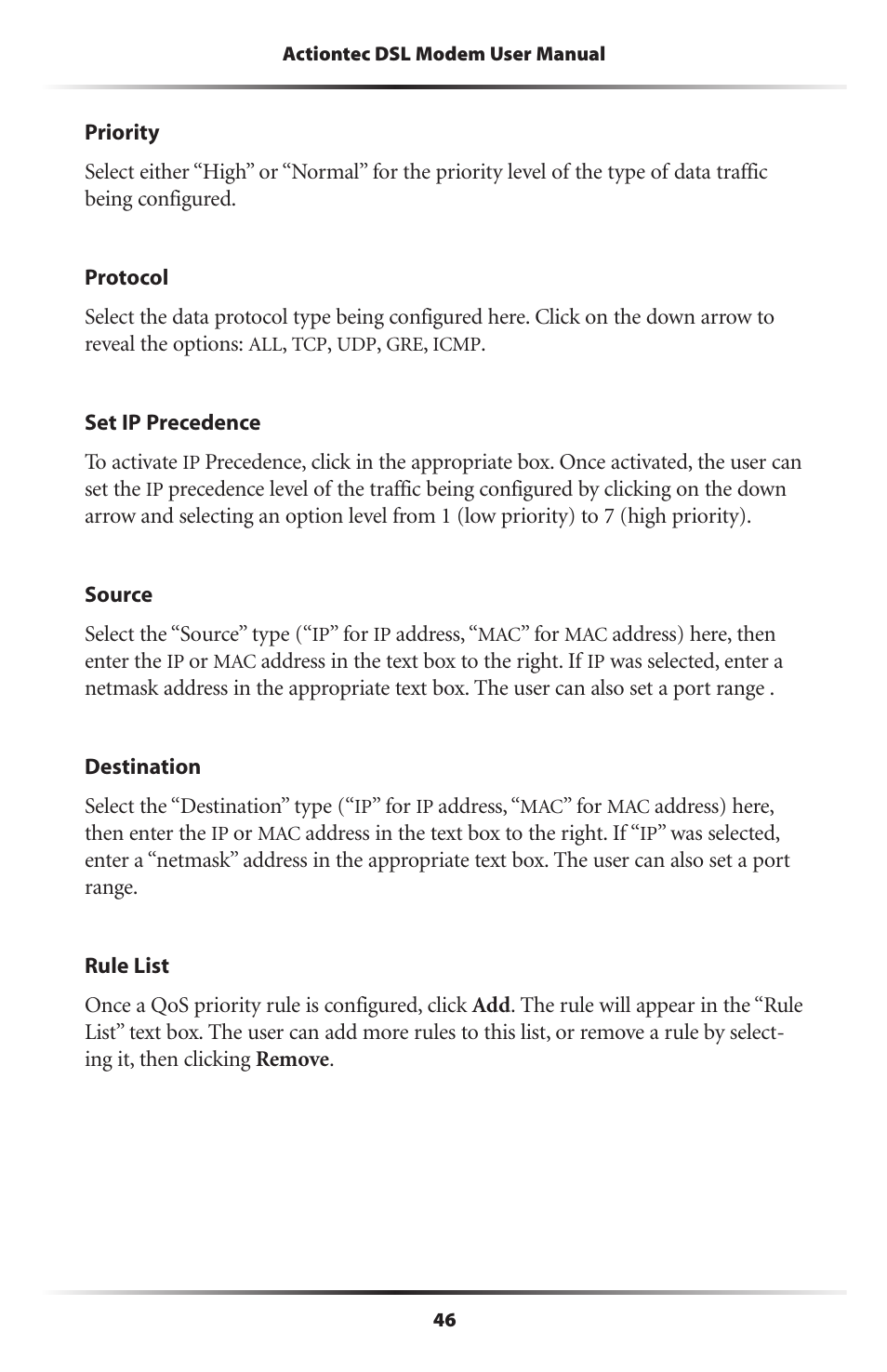Actiontec electronic DSL Modem GT701WG-QW04 User Manual | Page 51 / 115