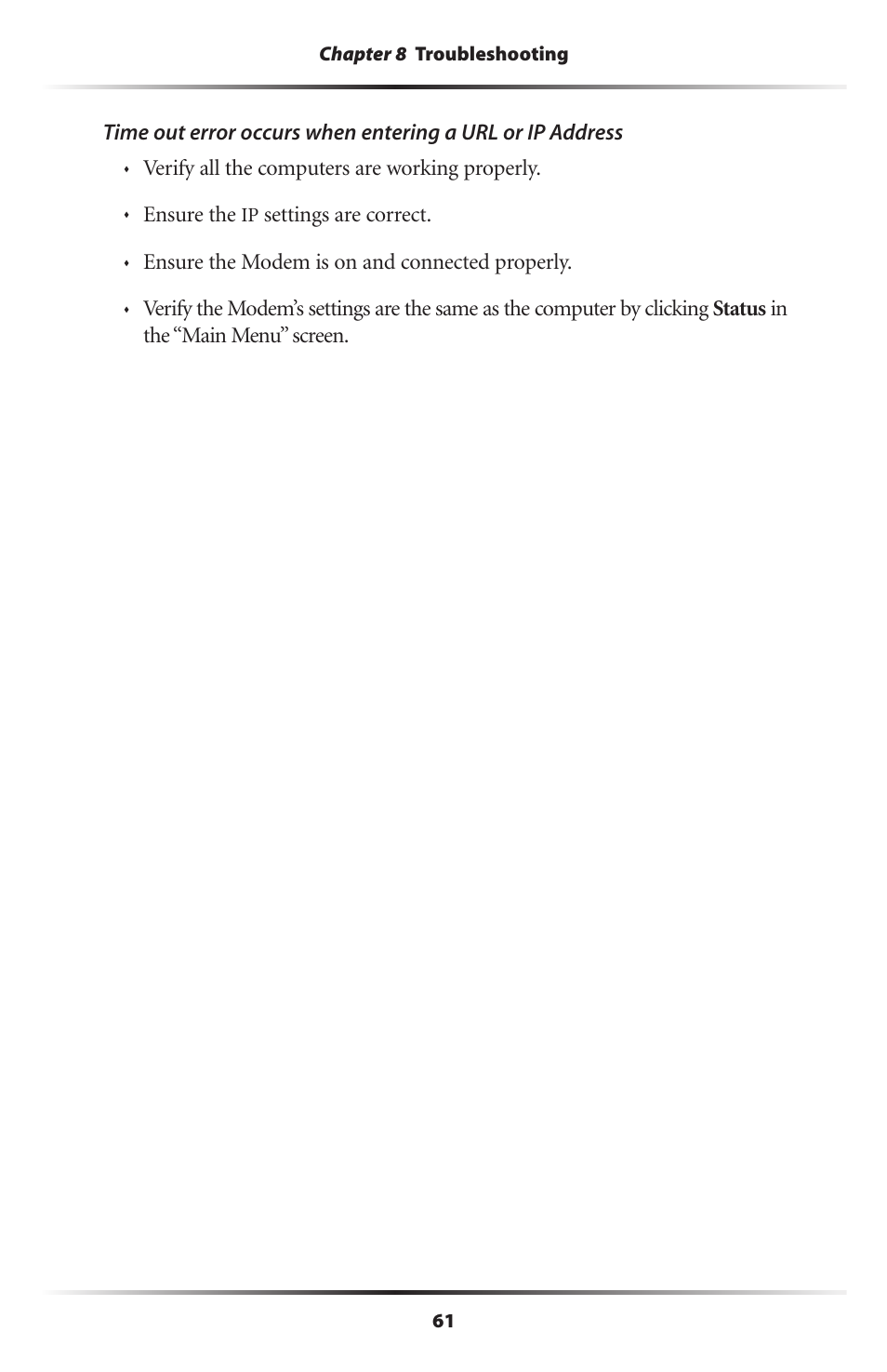 Actiontec electronic DSL Modem GT701WG-QW04 User Manual | Page 66 / 115