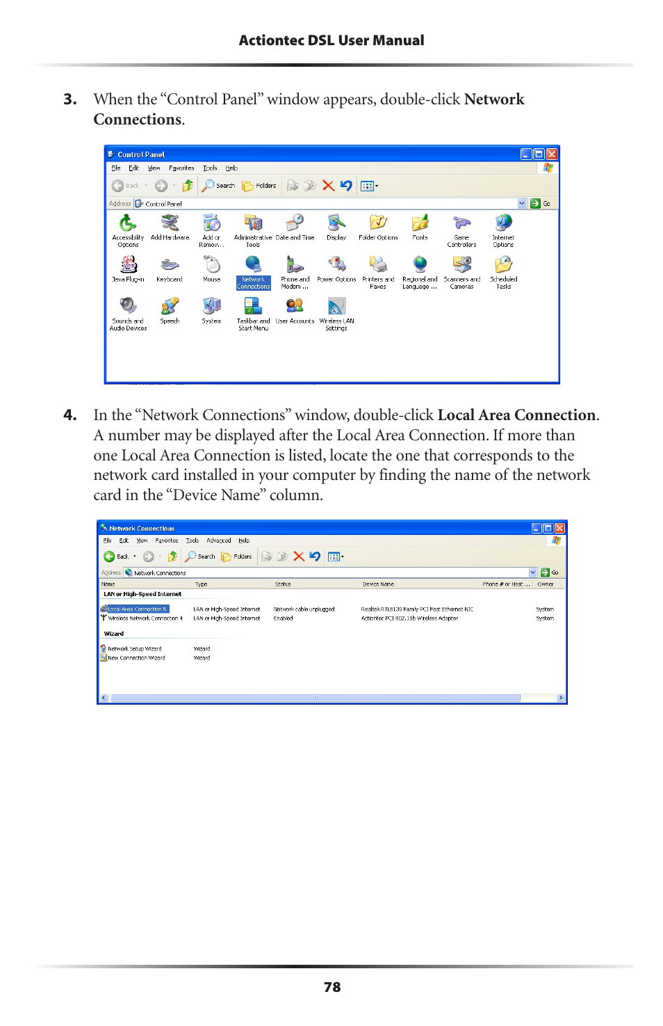 Actiontec electronic DSL Modem GT701WG-QW04 User Manual | Page 83 / 115