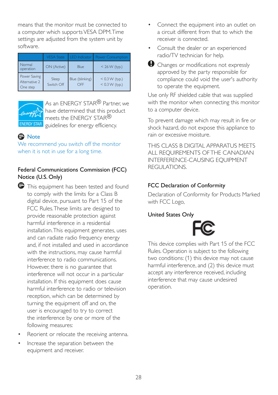 Philips 224CL2SB-00 User Manual | Page 30 / 50