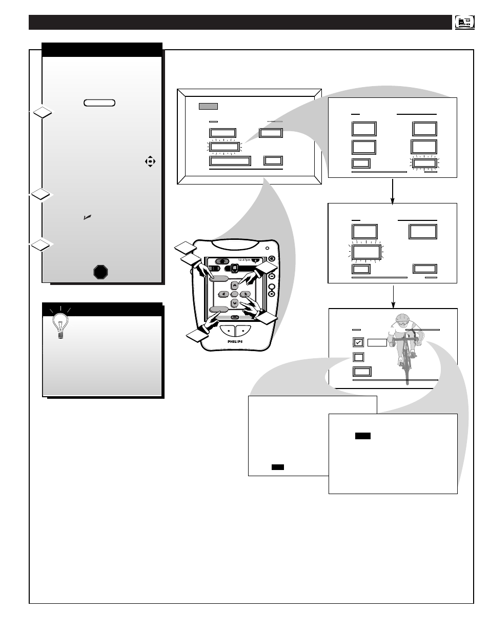 Ntsc a, Nalog, Eature | Ontrols | Philips PROJECTION TV User Manual | Page 17 / 48