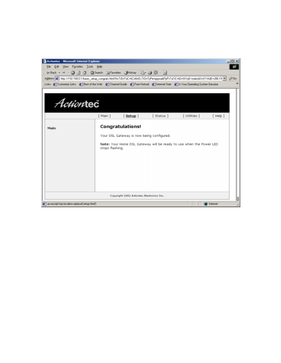 Actiontec electronic Actiontec 1520 User Manual | Page 7 / 7