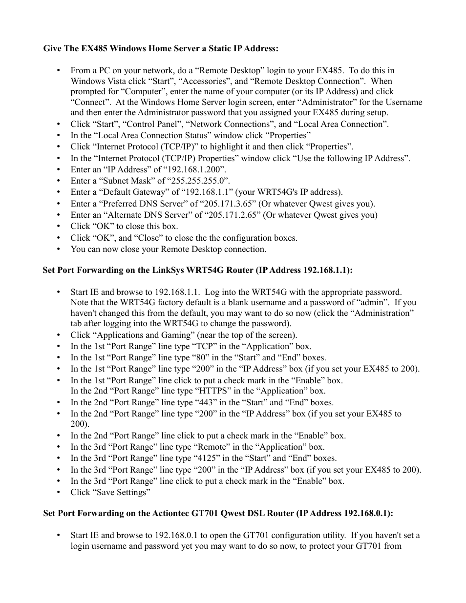 Actiontec electronic LinkSys Wireless Router/Switch WRT54G User Manual | Page 2 / 4