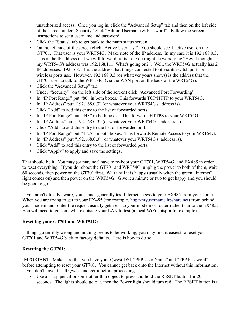 Actiontec electronic LinkSys Wireless Router/Switch WRT54G User Manual | Page 3 / 4