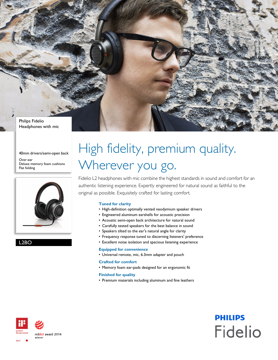 Philips L2BO-00 User Manual | 3 pages
