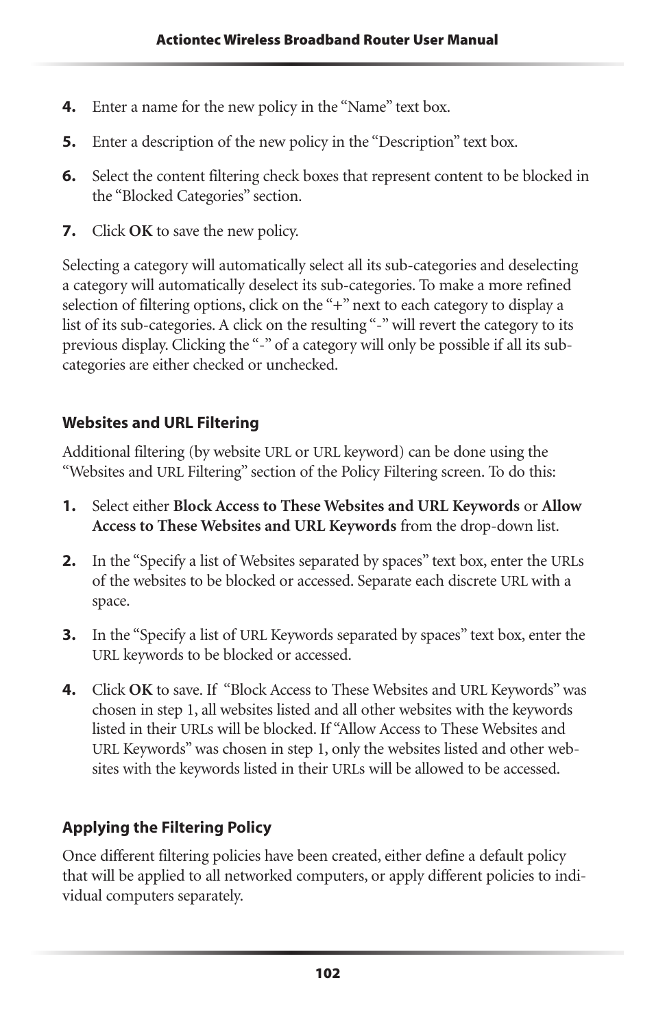 Actiontec MI424WR (GigE) User Manual | Page 105 / 171