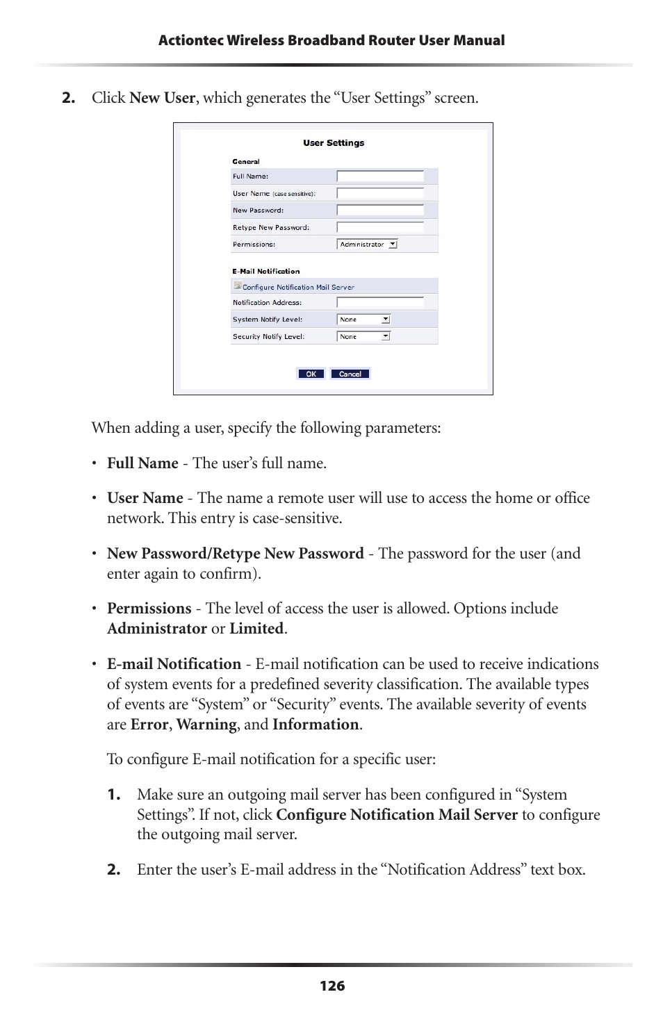 Actiontec MI424WR (GigE) User Manual | Page 129 / 171