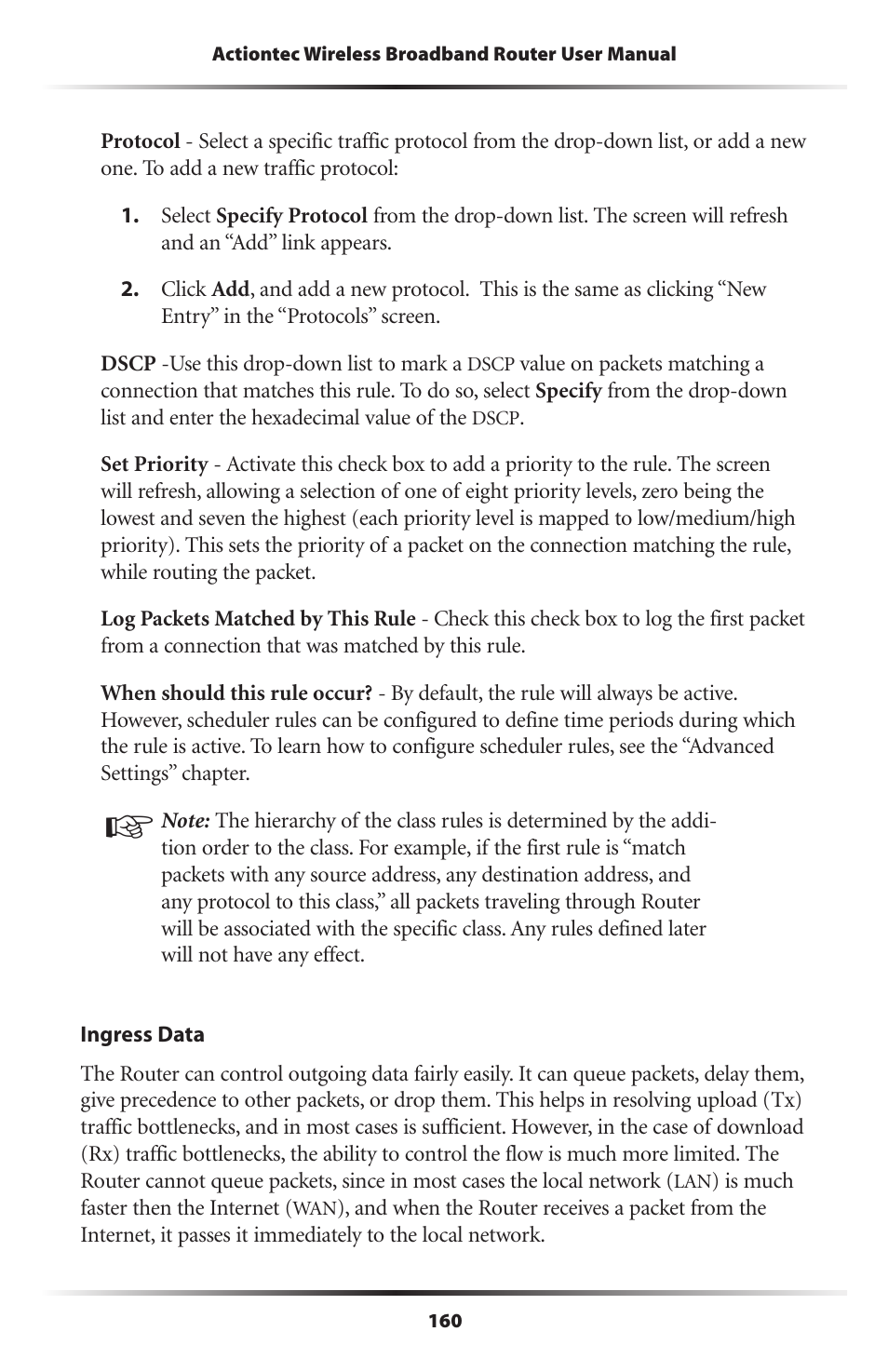 Actiontec MI424WR (GigE) User Manual | Page 163 / 171