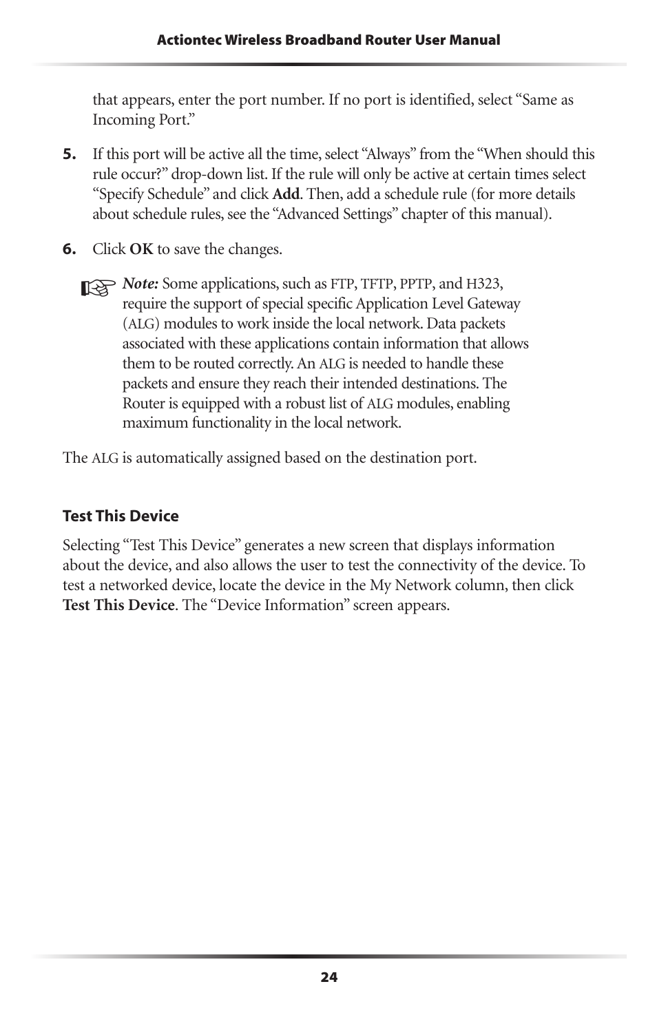 Actiontec MI424WR (GigE) User Manual | Page 27 / 171