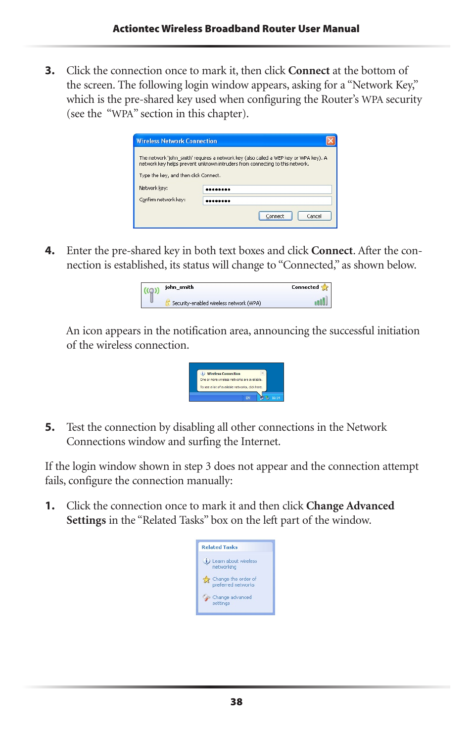 Actiontec MI424WR (GigE) User Manual | Page 41 / 171