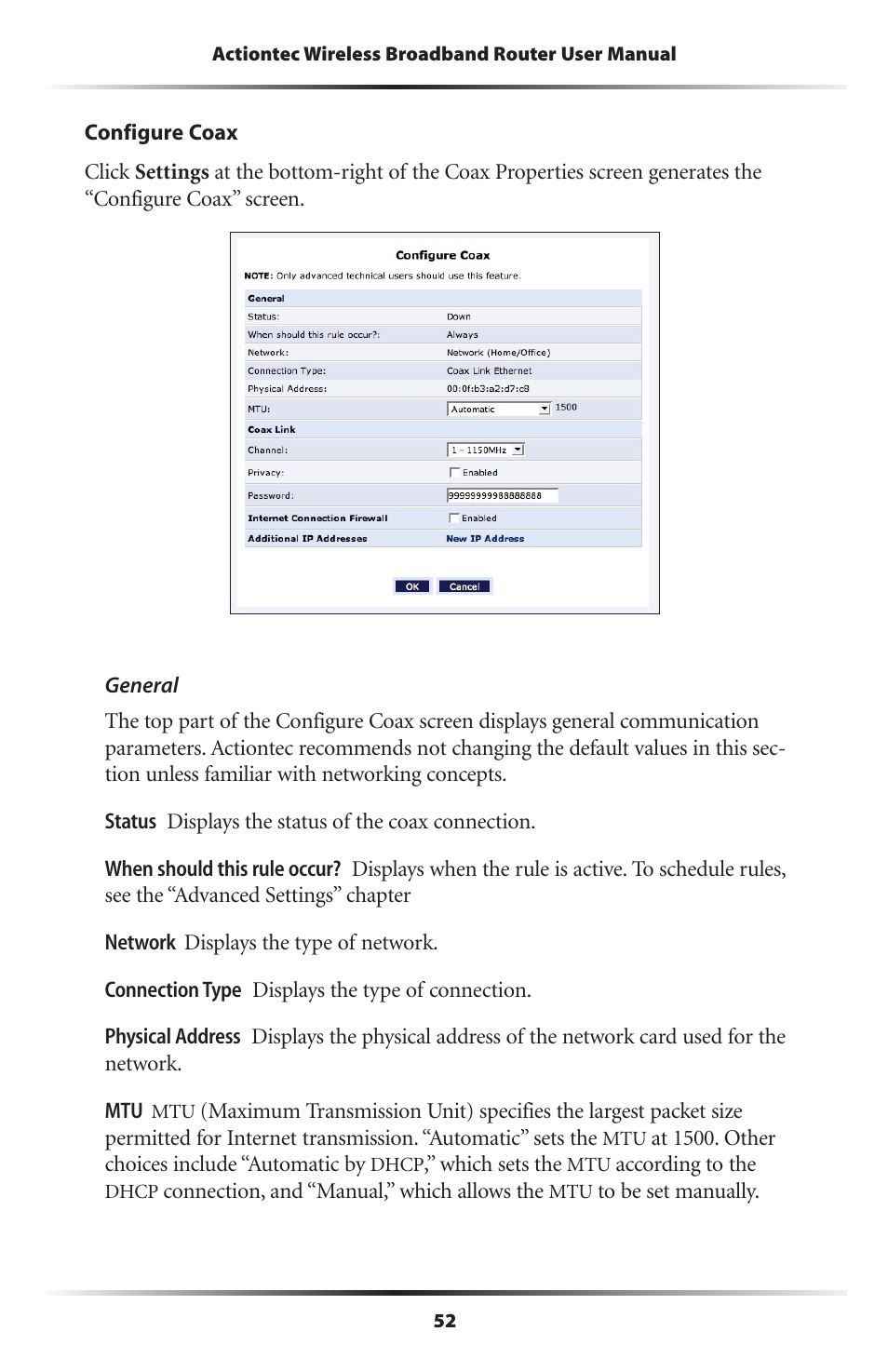 Actiontec MI424WR (GigE) User Manual | Page 55 / 171
