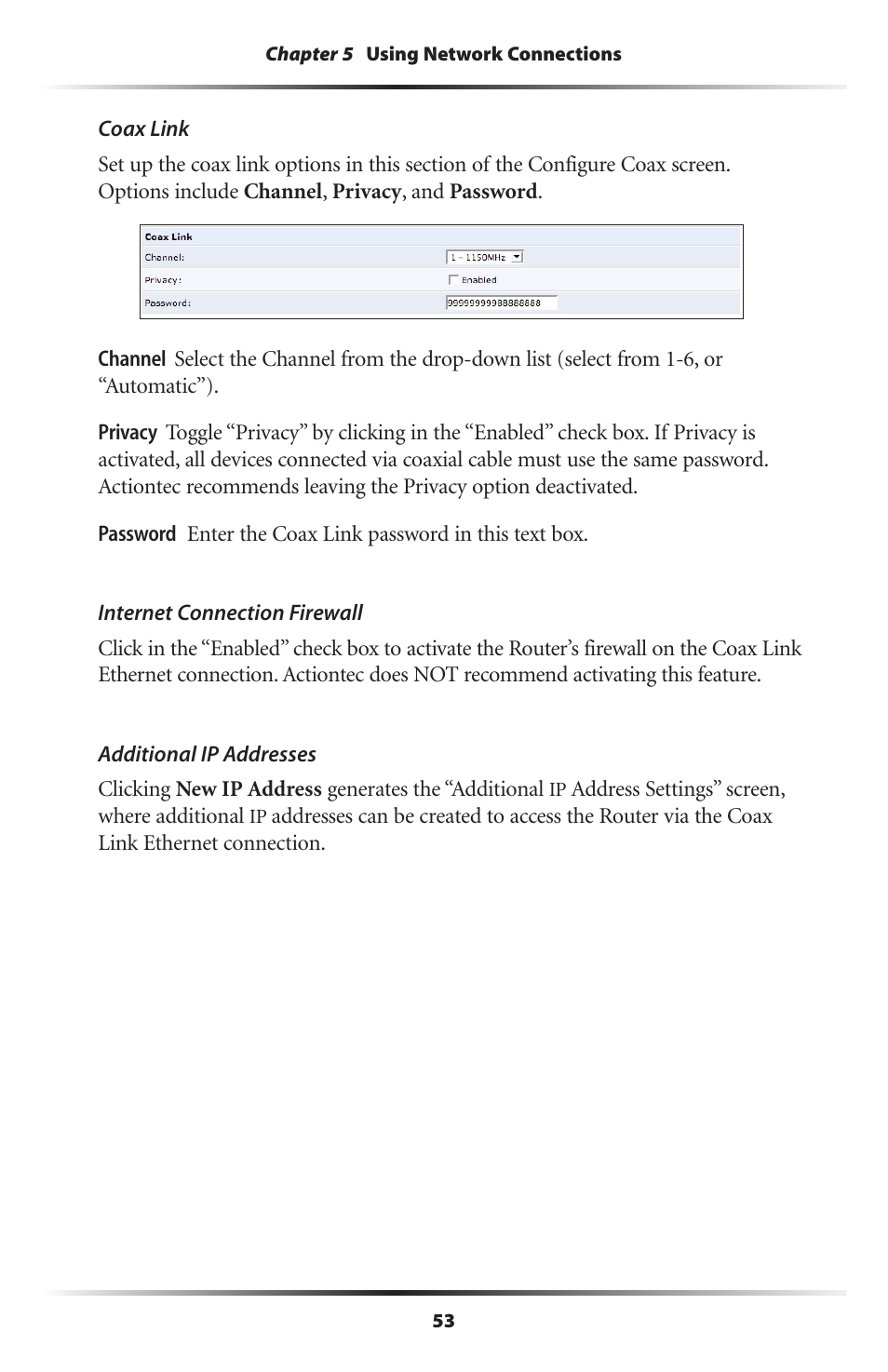 Actiontec MI424WR (GigE) User Manual | Page 56 / 171