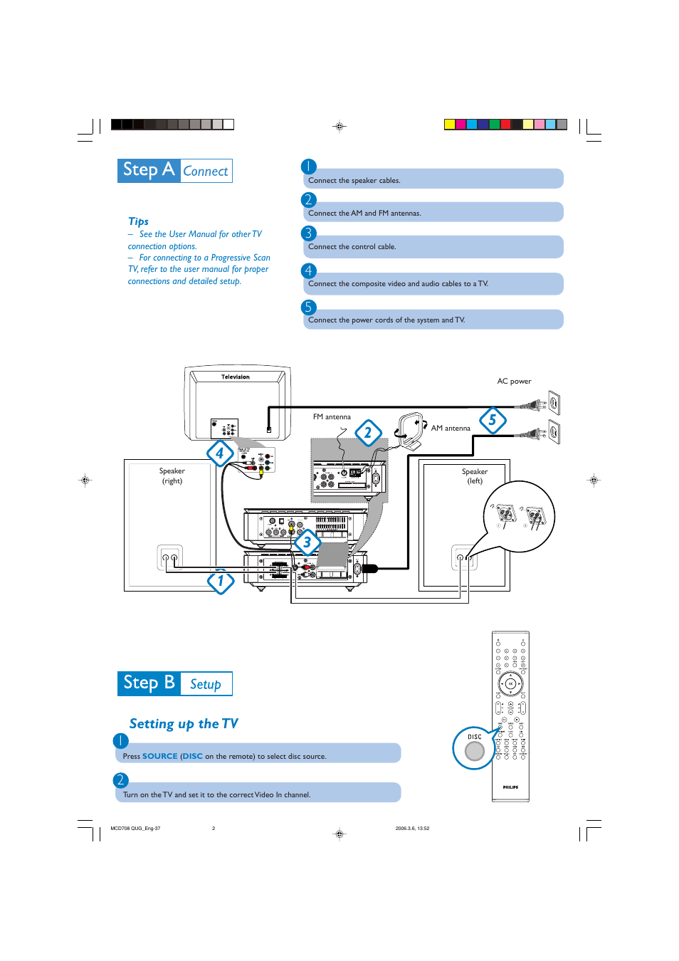 Philips MCD708-37B User Manual | Page 2 / 4