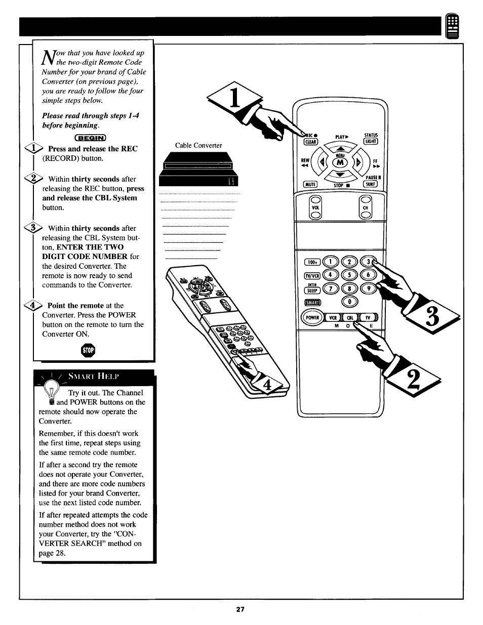 Philips TS3254C User Manual | Page 27 / 36