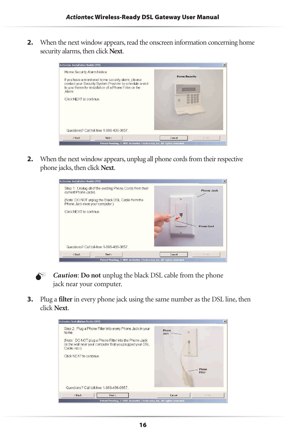 Actiontec electronic GS204AD9-01 User Manual | Page 19 / 103