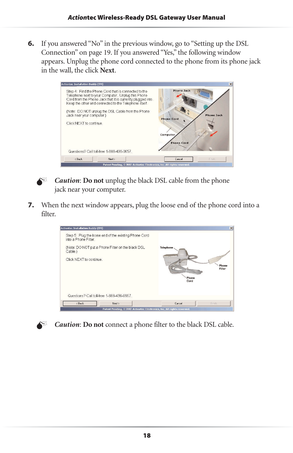 Actiontec electronic GS204AD9-01 User Manual | Page 21 / 103