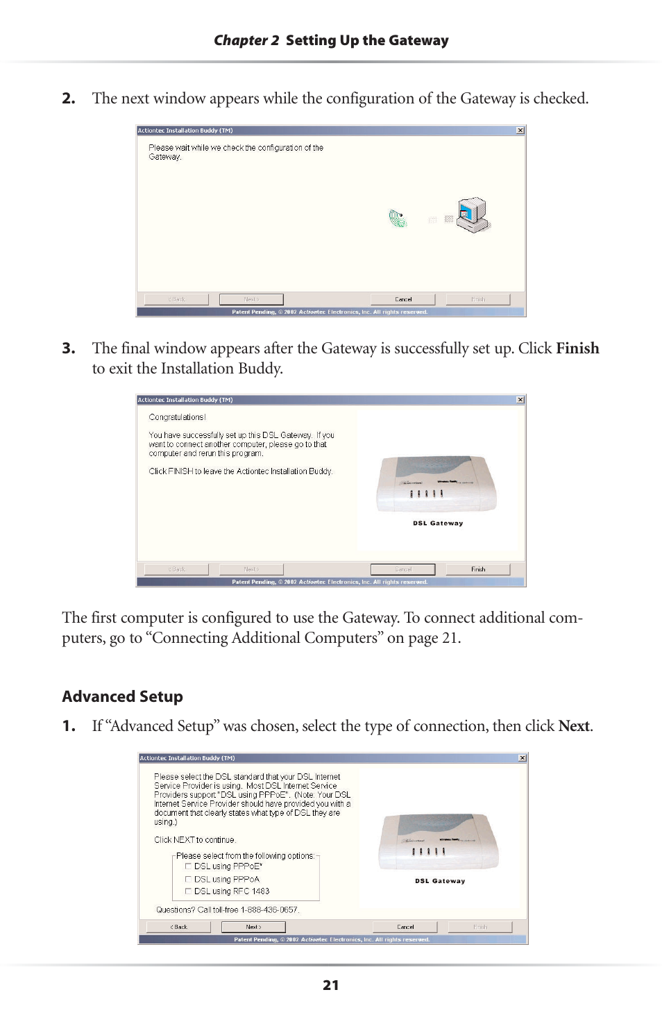 Actiontec electronic GS204AD9-01 User Manual | Page 24 / 103