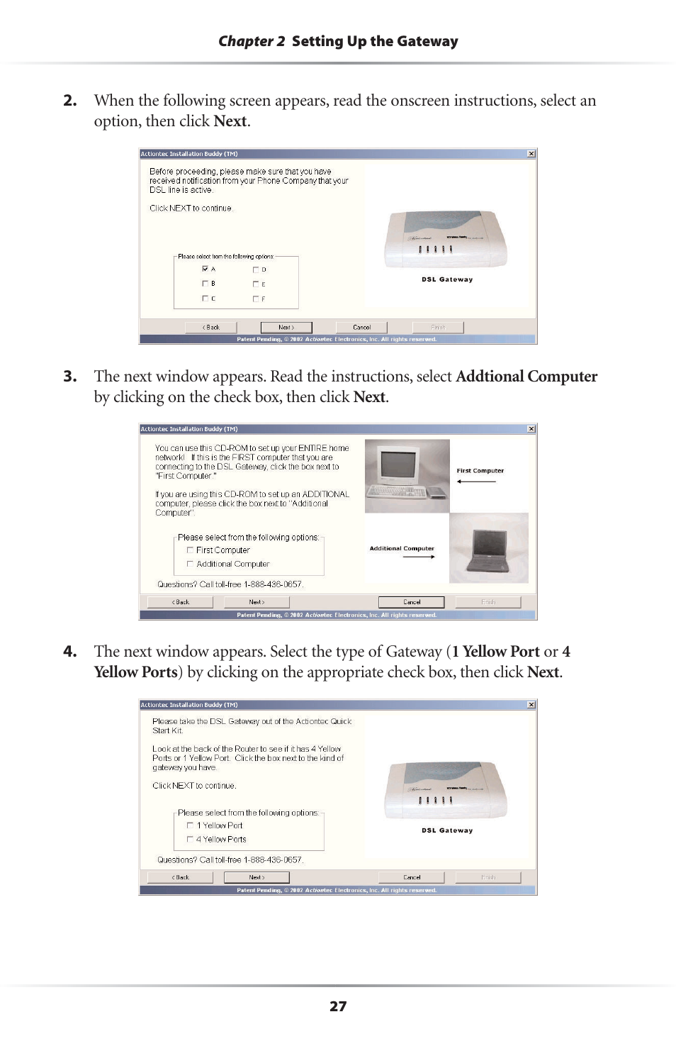 Actiontec electronic GS204AD9-01 User Manual | Page 30 / 103