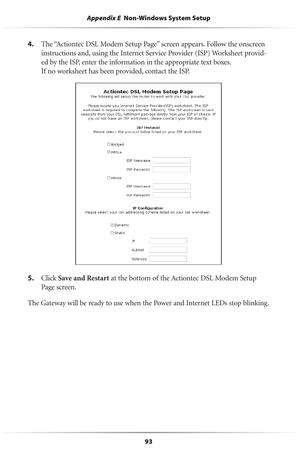 Actiontec electronic GS204AD9-01 User Manual | Page 96 / 103