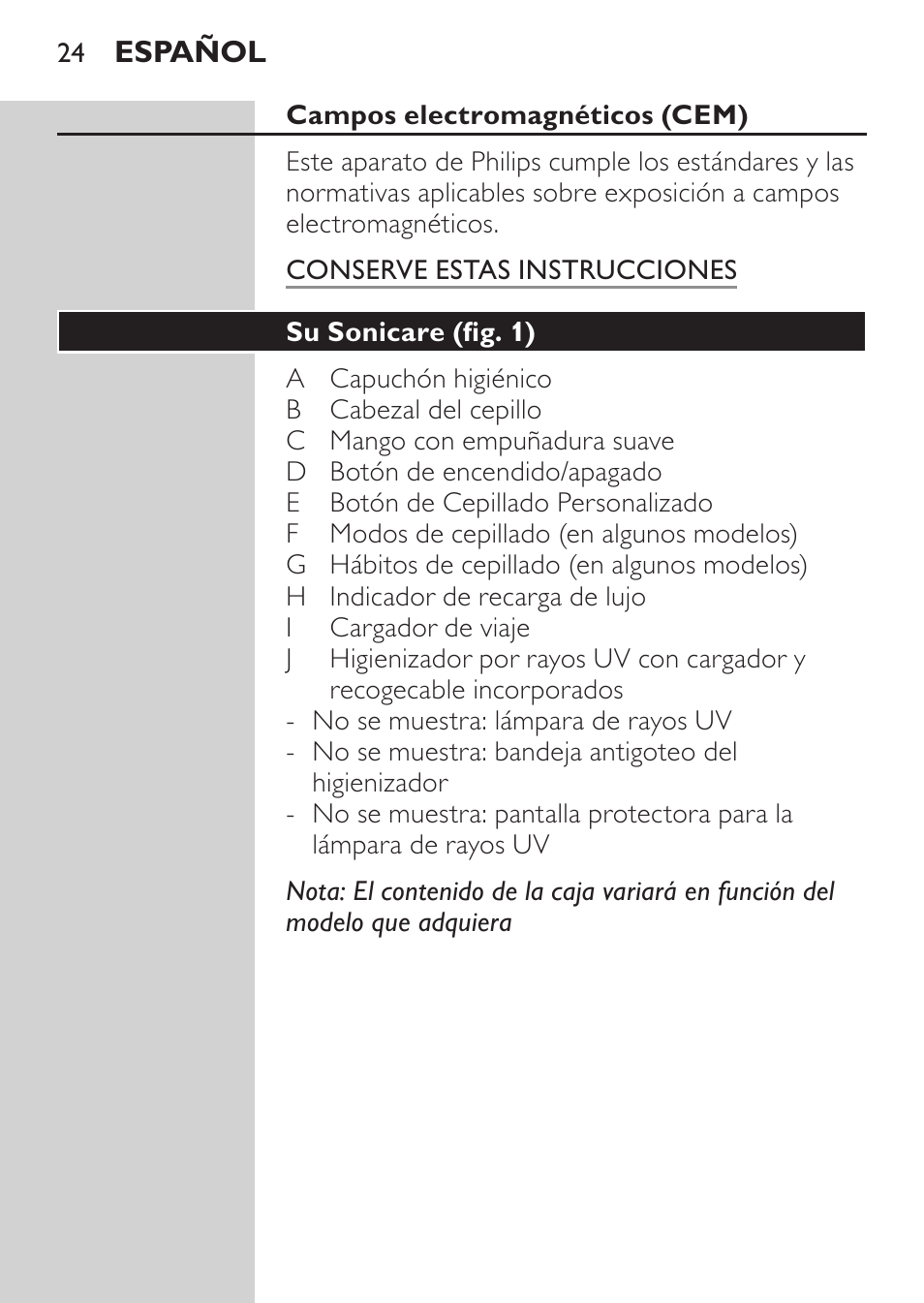 Philips HX6962-70 User Manual | Page 24 / 60