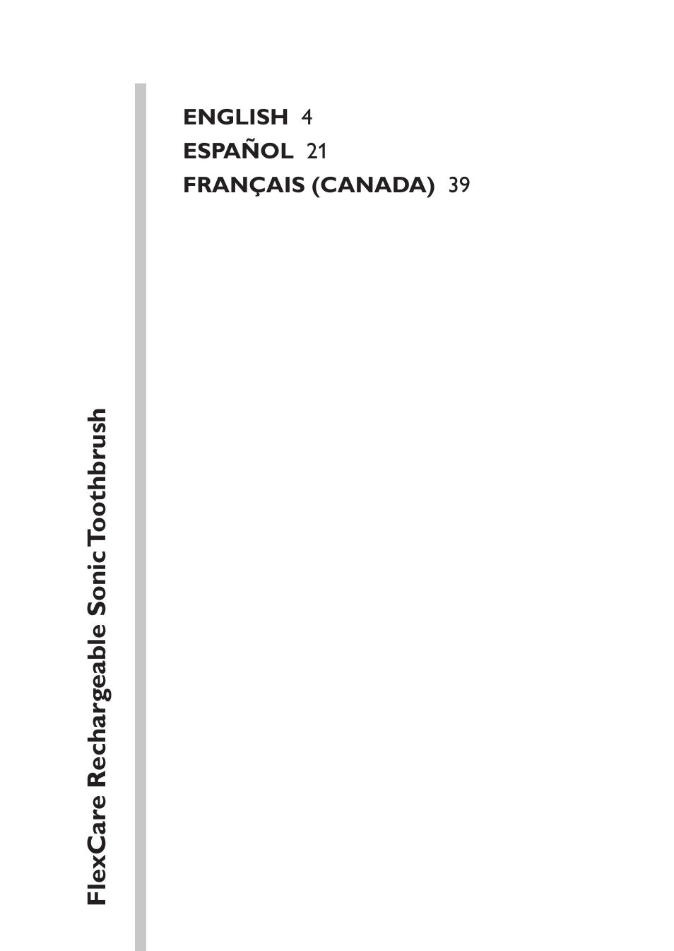 Table of content | Philips HX6962-70 User Manual | Page 3 / 60