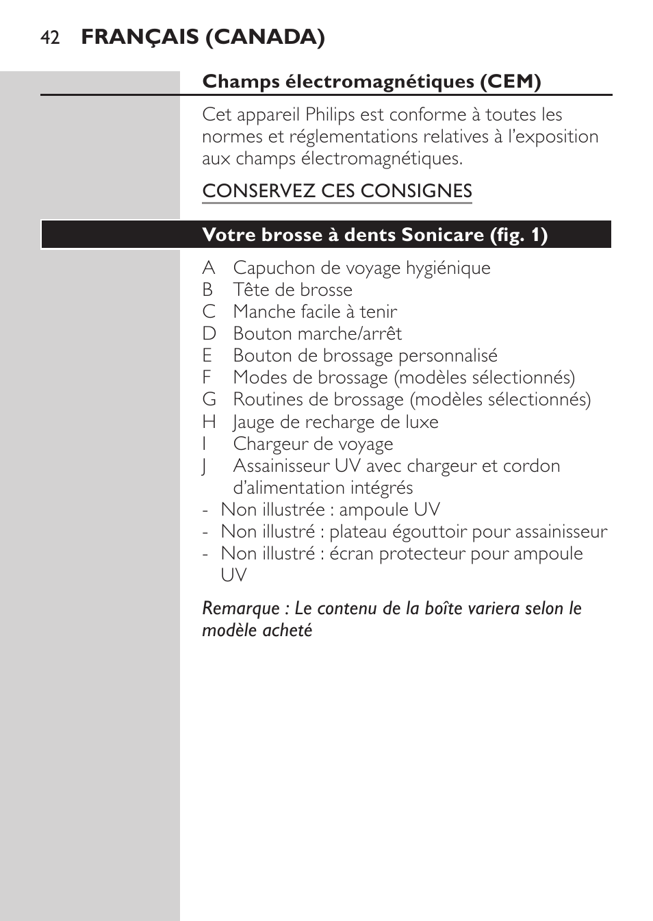 Philips HX6962-70 User Manual | Page 42 / 60