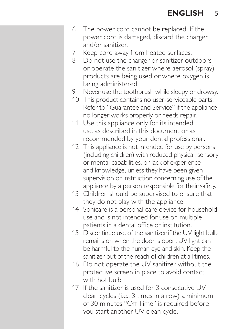 Philips HX6962-70 User Manual | Page 5 / 60