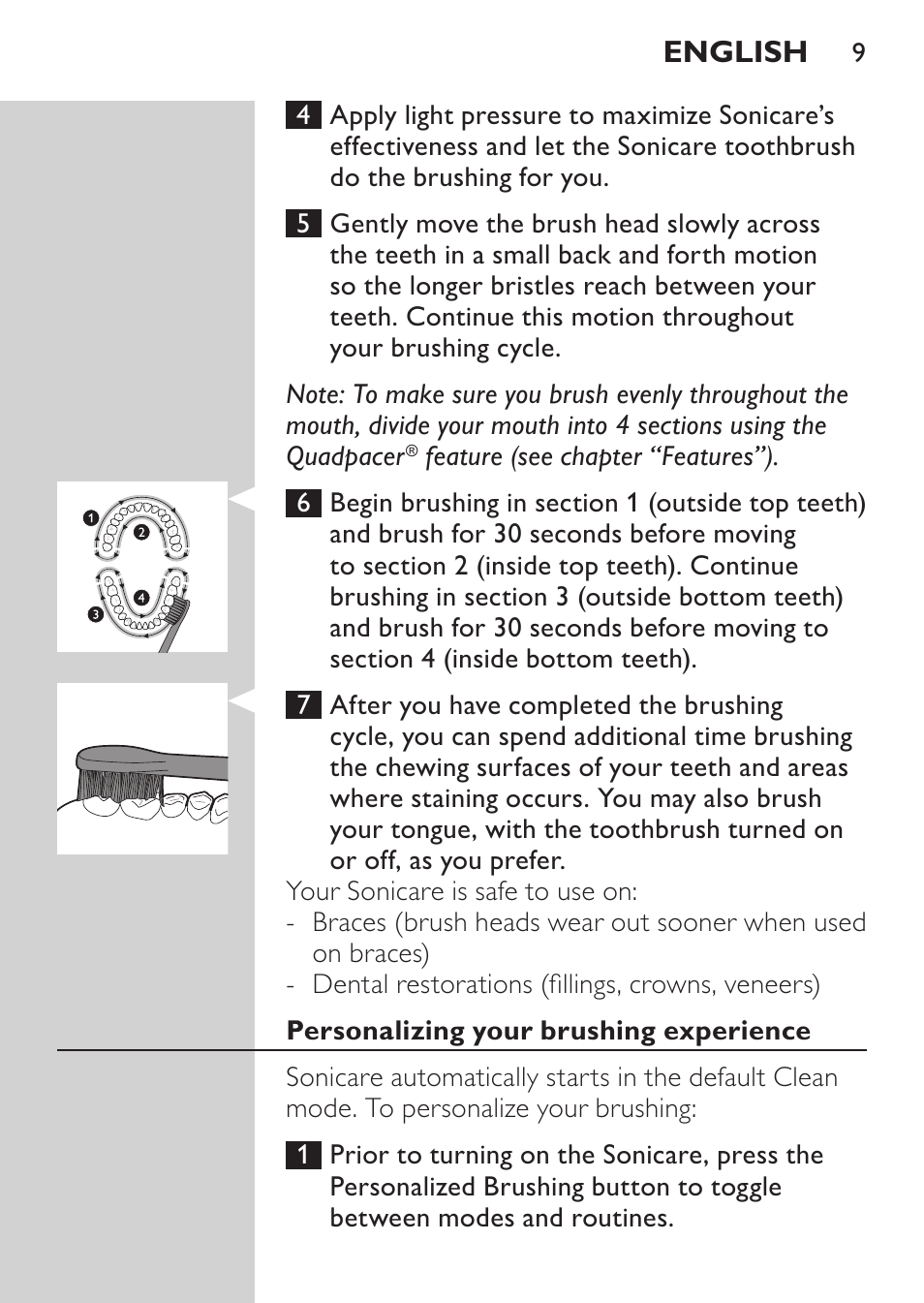 Philips HX6962-70 User Manual | Page 9 / 60