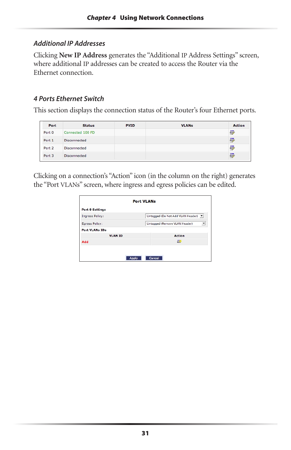 Actiontec electronic MI408 User Manual | Page 33 / 140