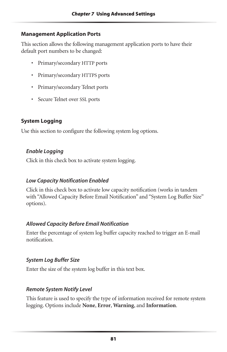 Actiontec electronic MI408 User Manual | Page 83 / 140