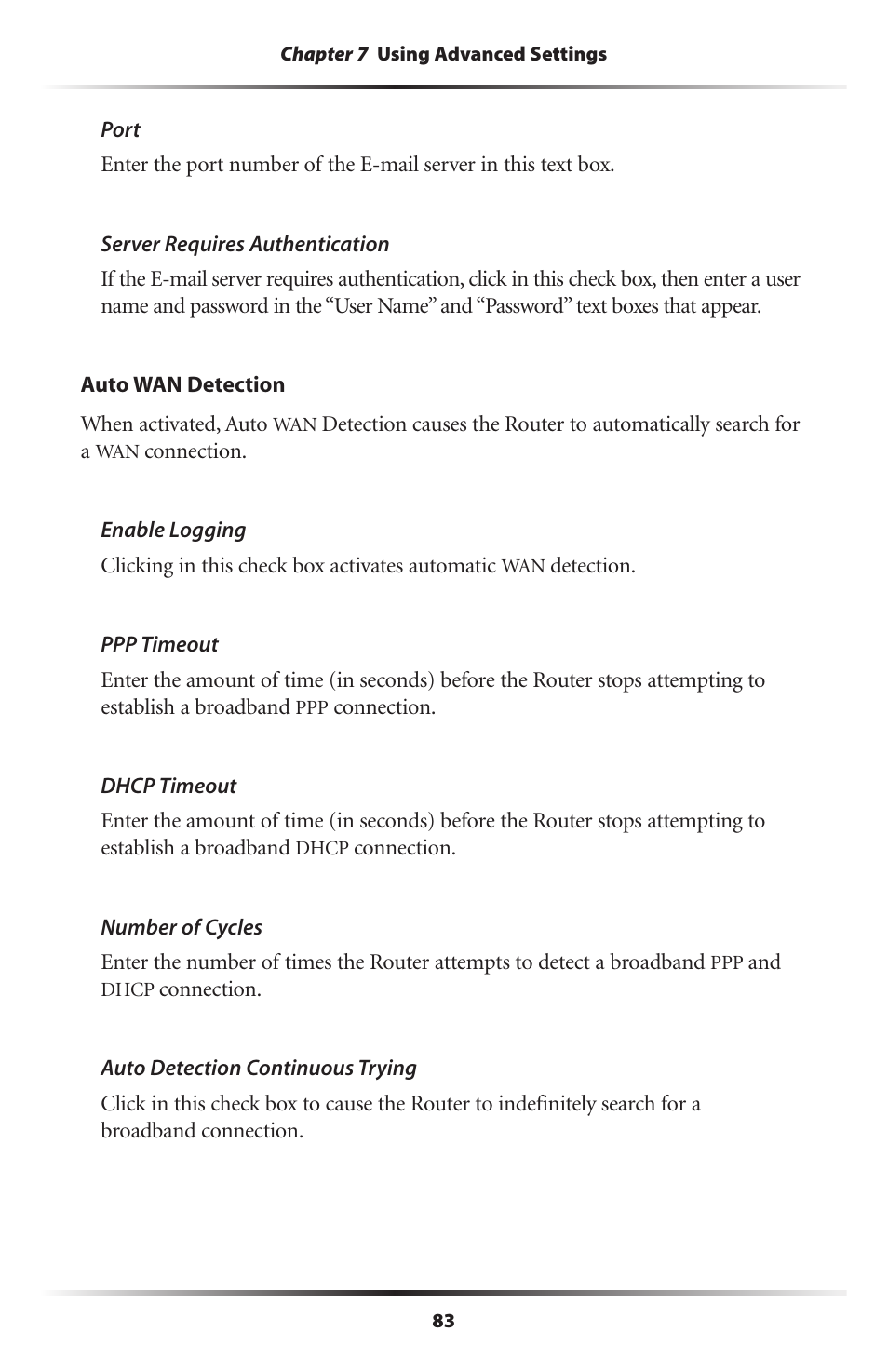 Actiontec electronic MI408 User Manual | Page 85 / 140
