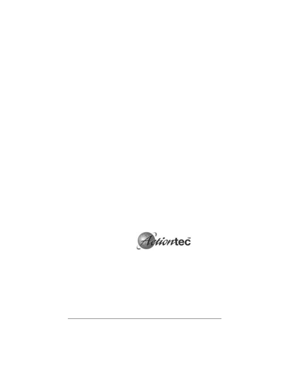 Introduction, Contacting actiontec technical support, Action | Contacting, Tec technical support | Actiontec electronic 1394 User Manual | Page 3 / 17