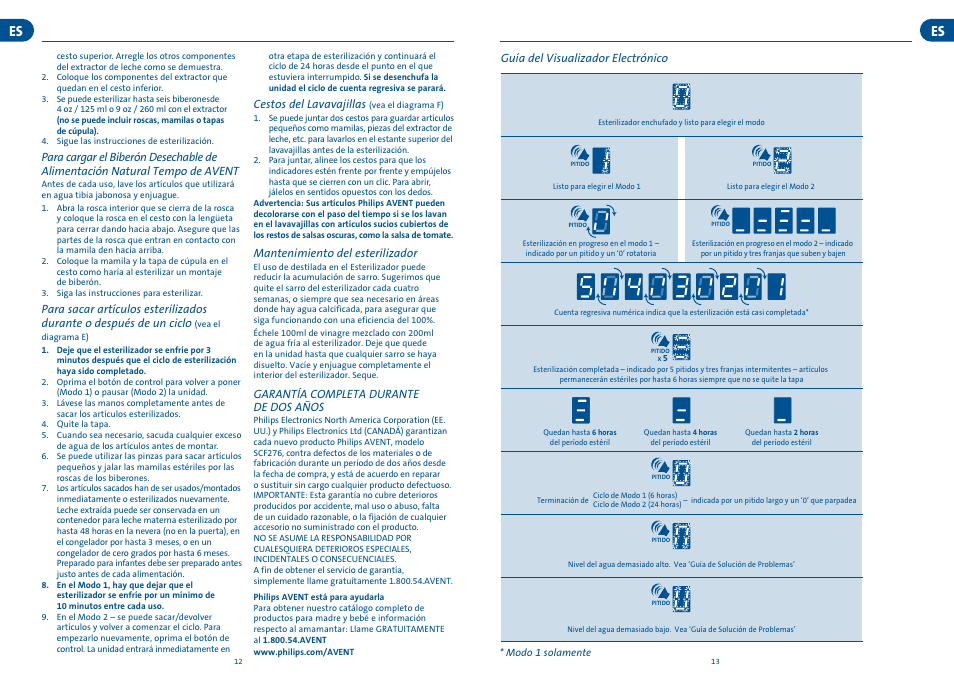 Philips SCF276-33 User Manual | Page 8 / 13