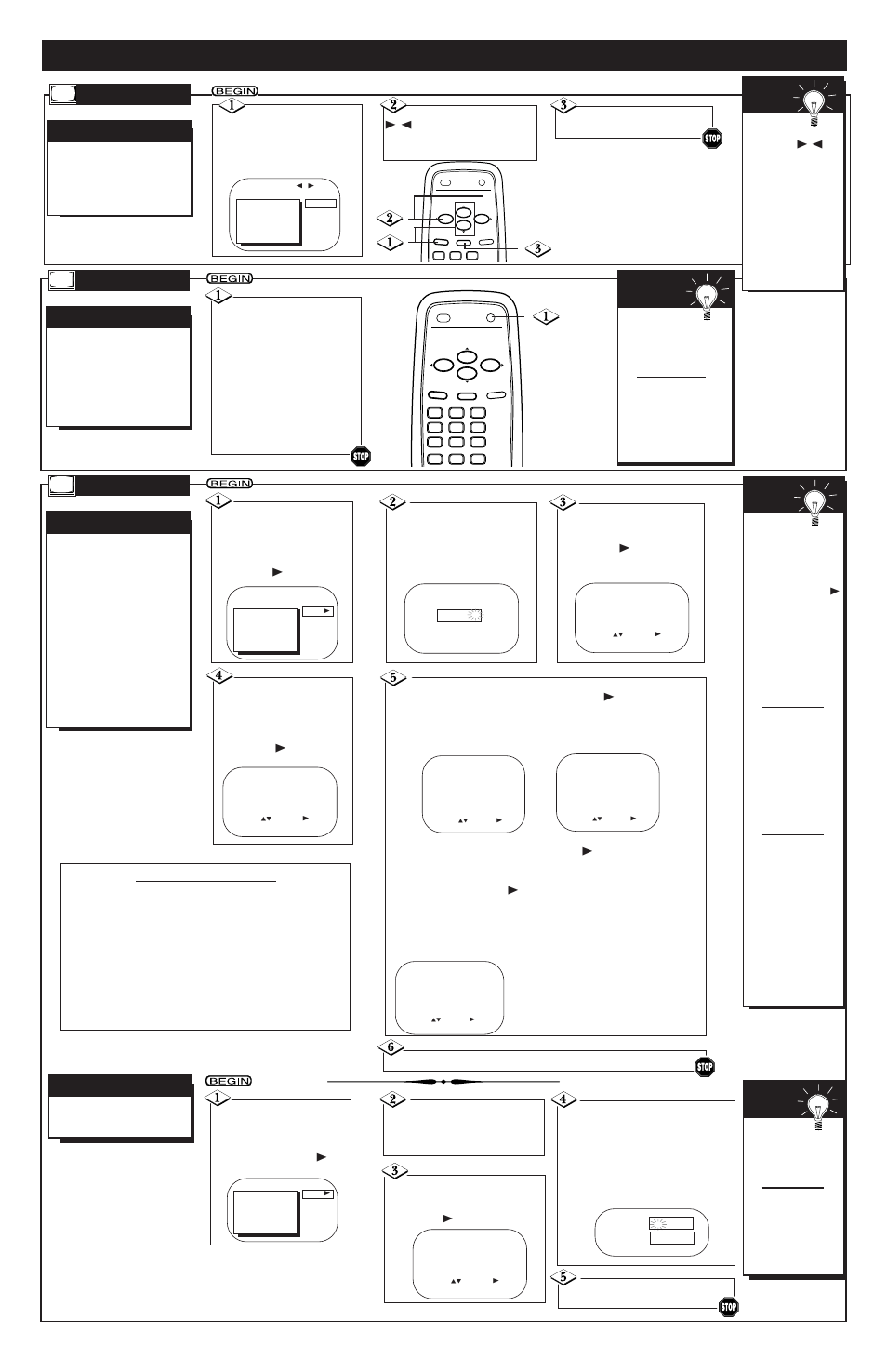 Screen, Eatures | Philips PR1911B User Manual | Page 6 / 8