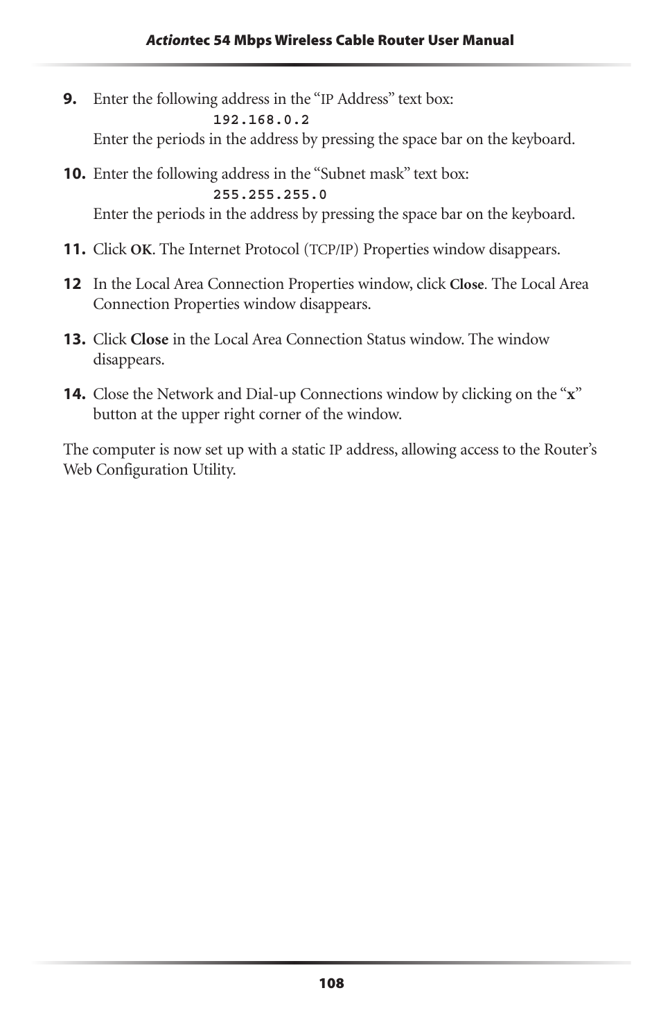 Actiontec electronic GT701WRU User Manual | Page 113 / 137