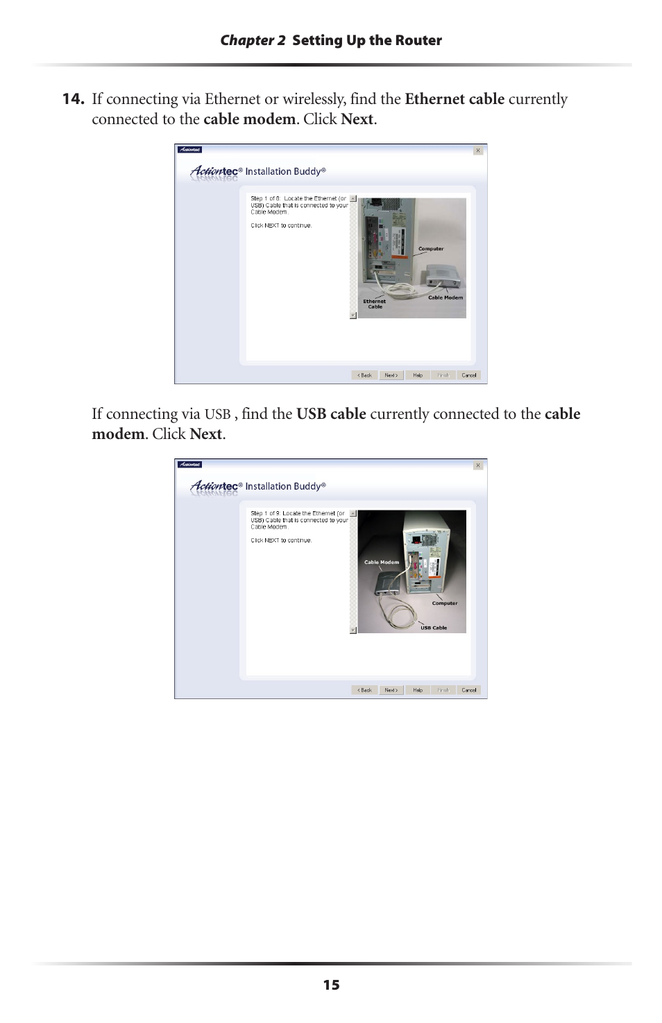 Actiontec electronic GT701WRU User Manual | Page 20 / 137