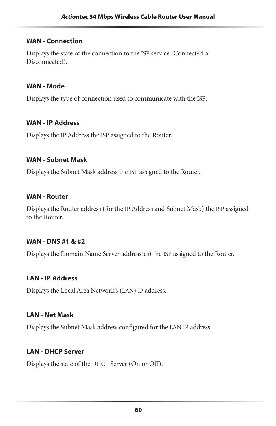 Actiontec electronic GT701WRU User Manual | Page 65 / 137