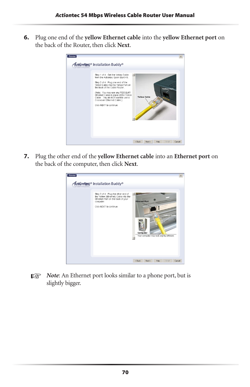 Actiontec electronic GT701WRU User Manual | Page 75 / 137