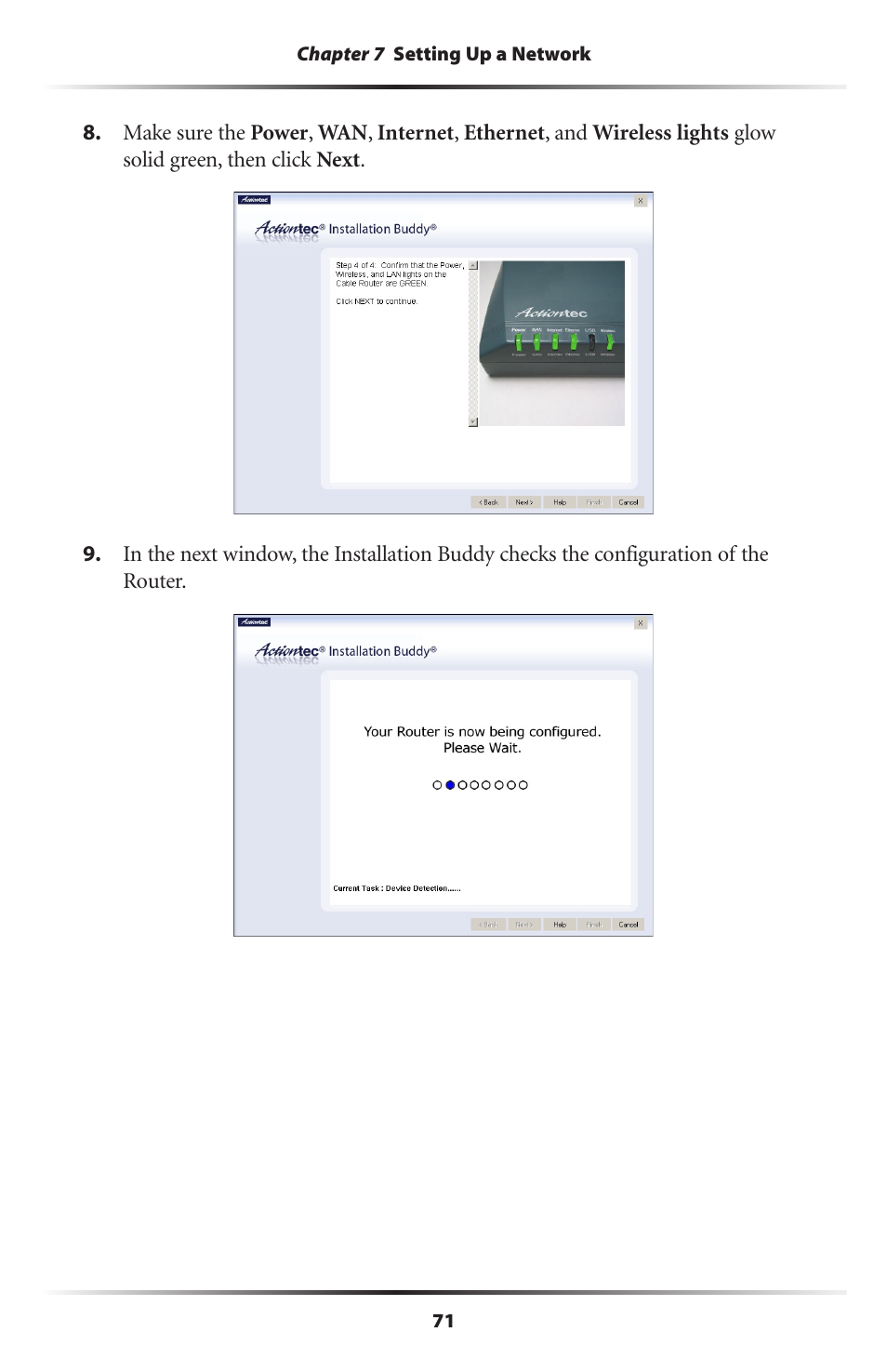 Actiontec electronic GT701WRU User Manual | Page 76 / 137