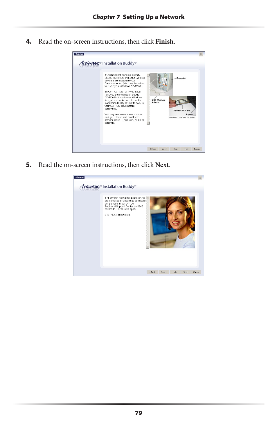 Actiontec electronic GT701WRU User Manual | Page 84 / 137