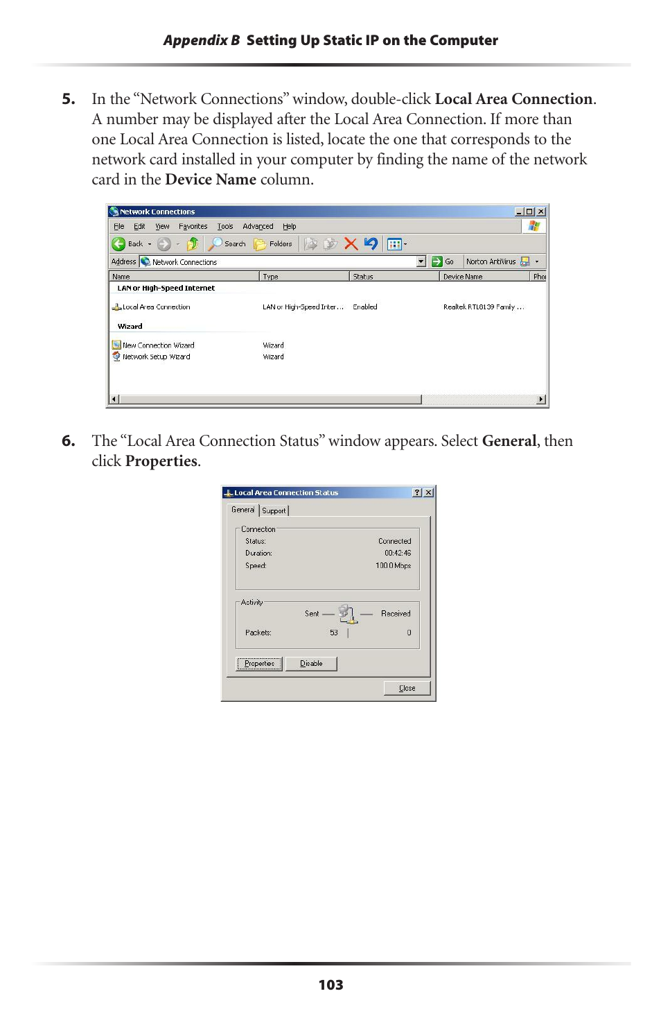 Actiontec electronic Actiontec Wireless DSL Gateway GT701WG User Manual | Page 106 / 135