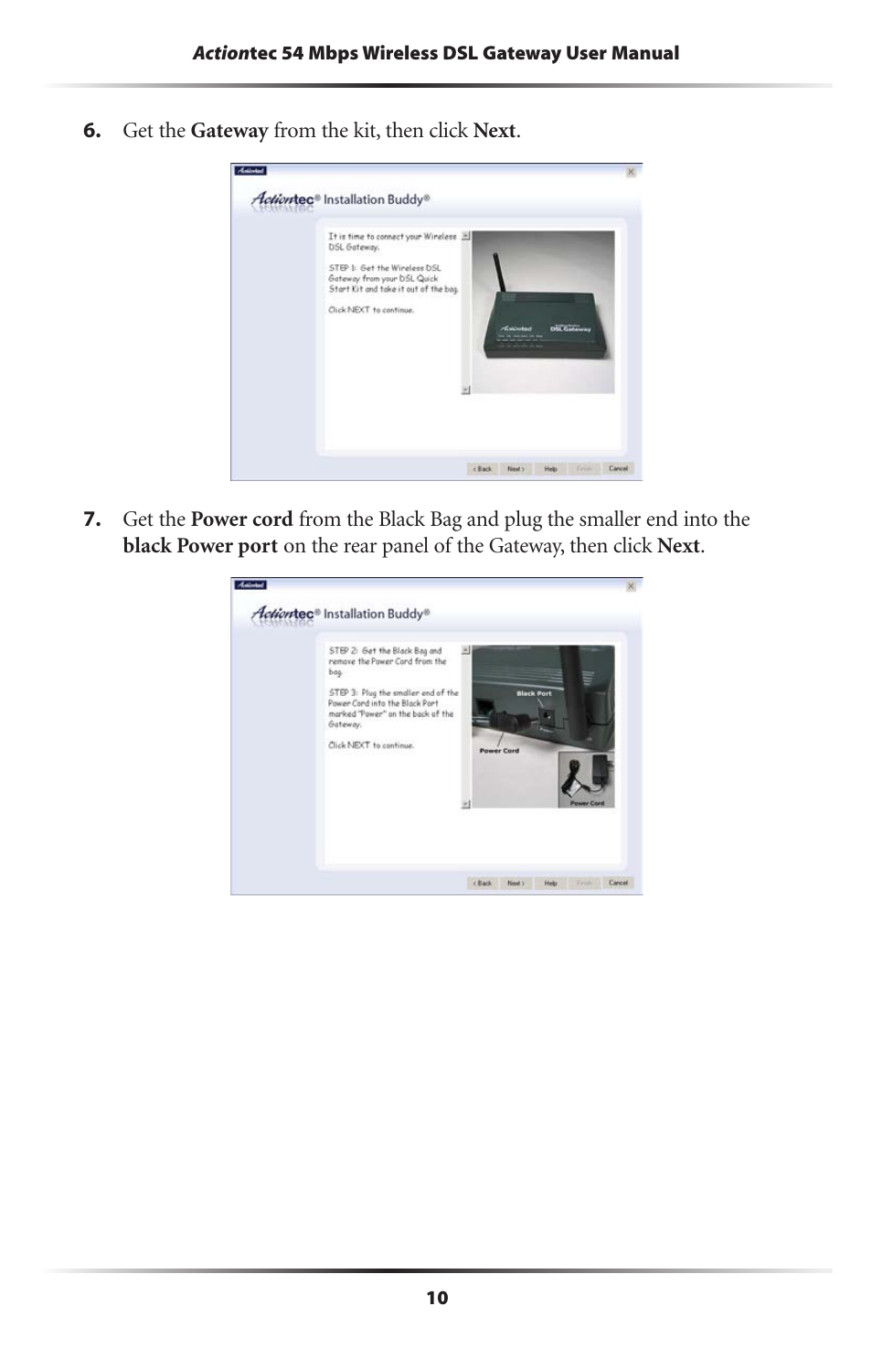 Actiontec electronic Actiontec Wireless DSL Gateway GT701WG User Manual | Page 13 / 135