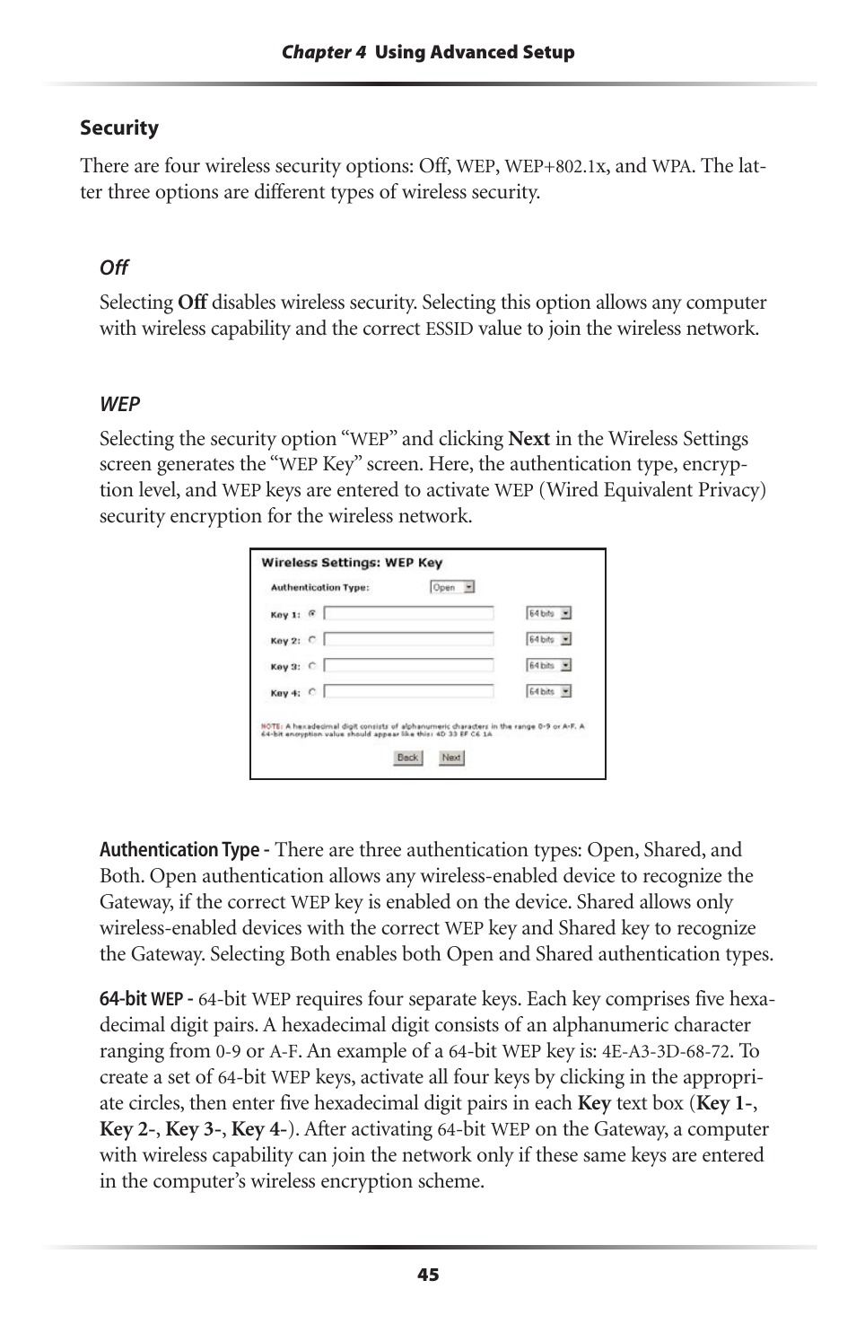 Actiontec electronic Actiontec Wireless DSL Gateway GT701WG User Manual | Page 48 / 135