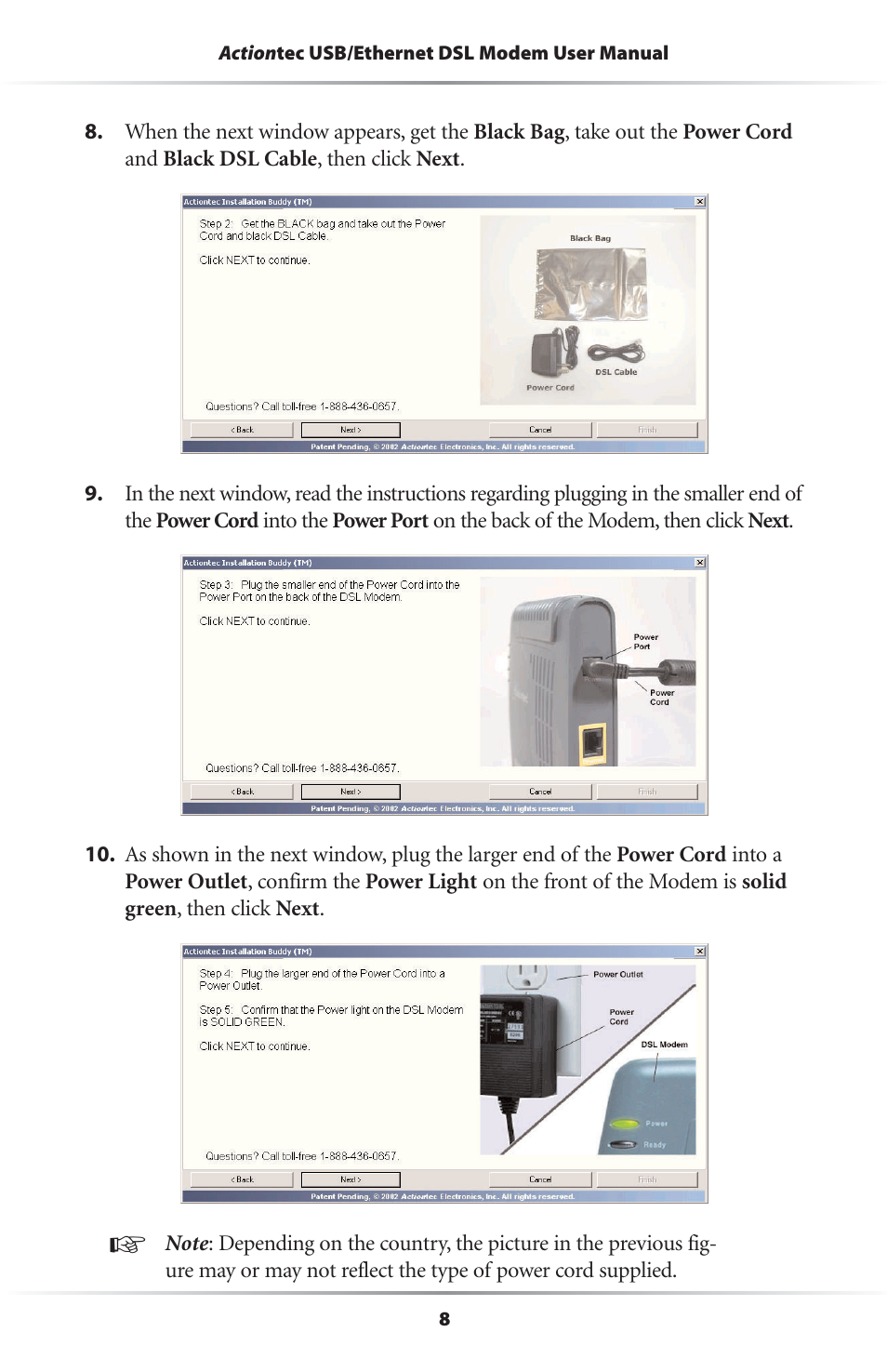 Actiontec electronic R4500U User Manual | Page 11 / 99