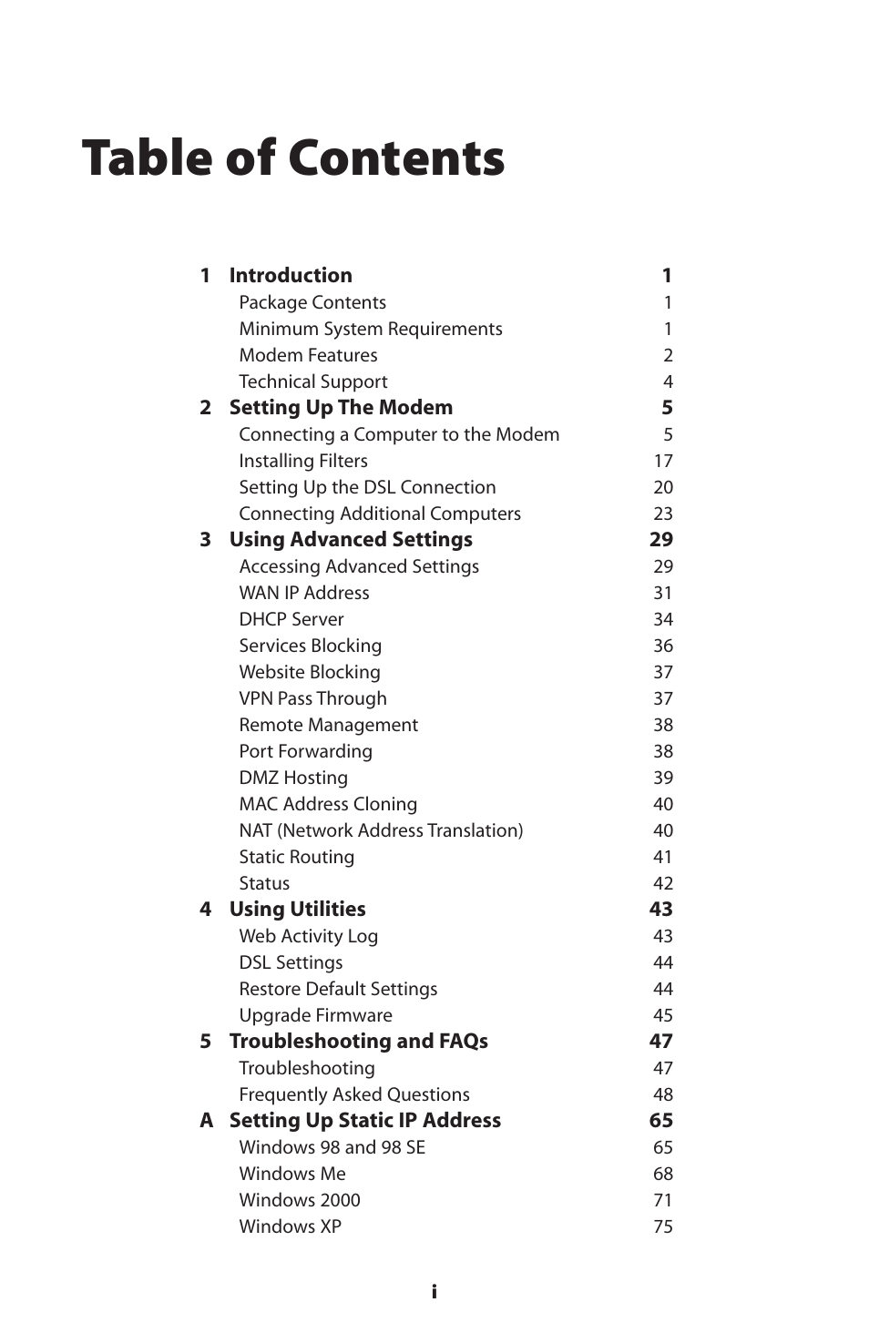 Actiontec electronic R4500U User Manual | Page 2 / 99