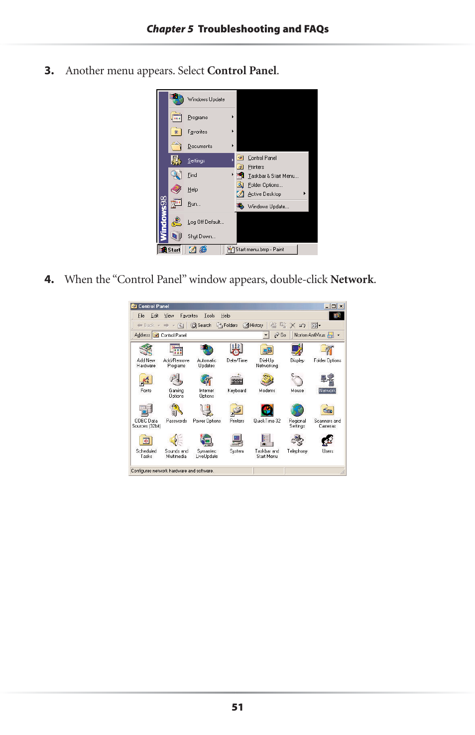 Actiontec electronic R4500U User Manual | Page 54 / 99