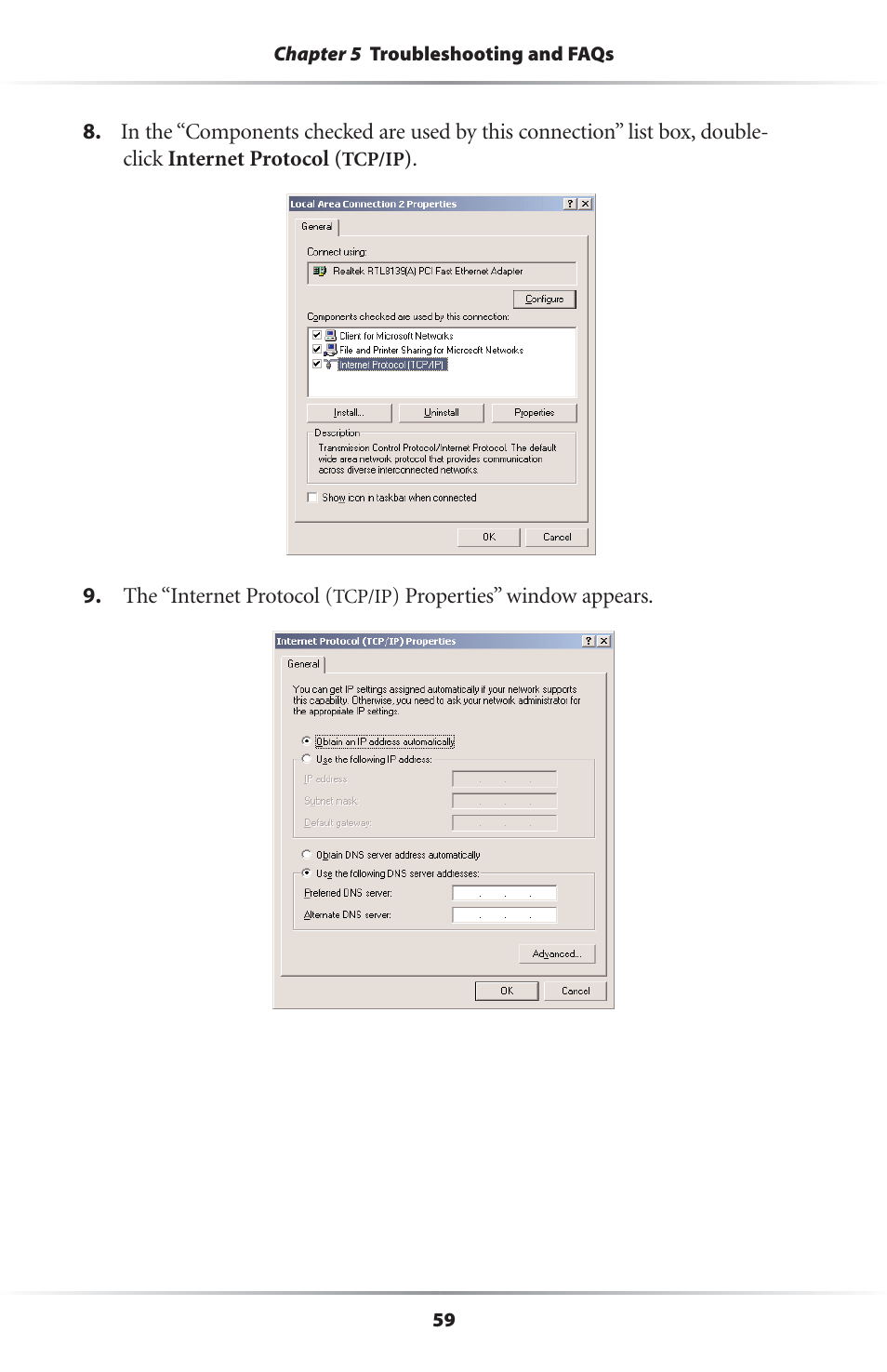 Actiontec electronic R4500U User Manual | Page 62 / 99