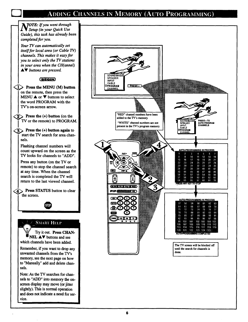 Philips COLOR TV 25 INCH TABLE User Manual | Page 6 / 40