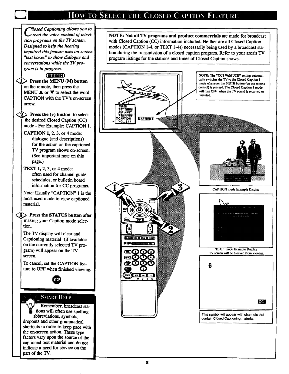 How to s, Elec, Eosei | Aption, Eati | Philips COLOR TV 25 INCH TABLE User Manual | Page 8 / 40